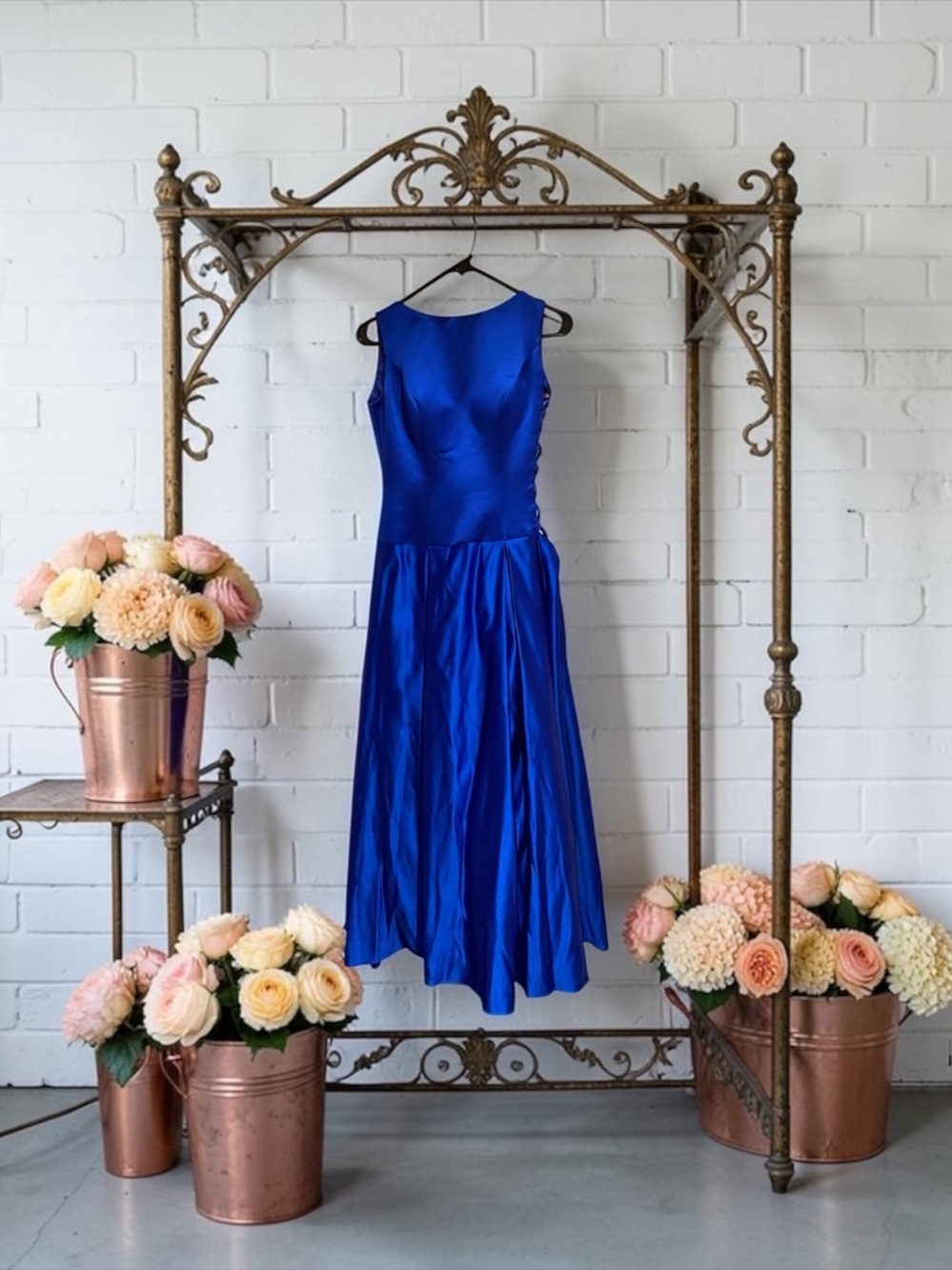 JOVANI silk gown
